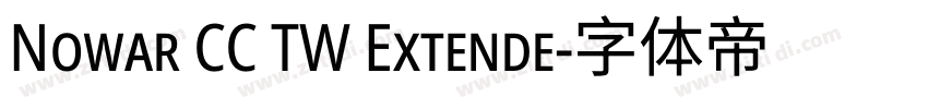Nowar CC TW Extende字体转换